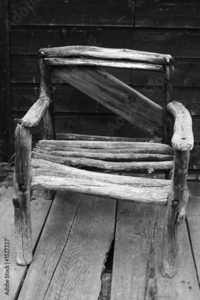 Fototapeta alter stuhl