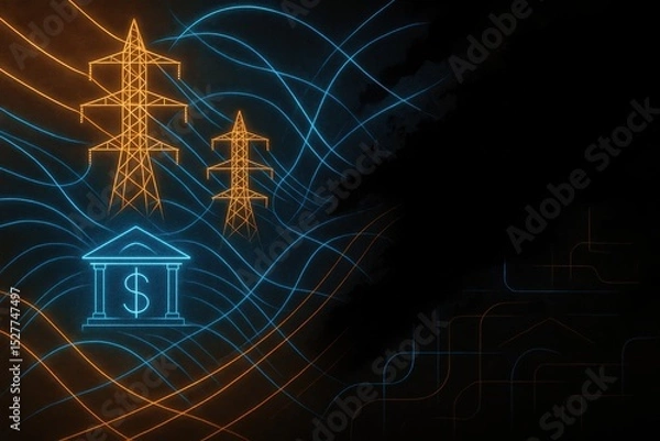 Obraz Cybersecurity vulnerability of banking system and electricity infrastructure in the United States is growing due to foreign attacks