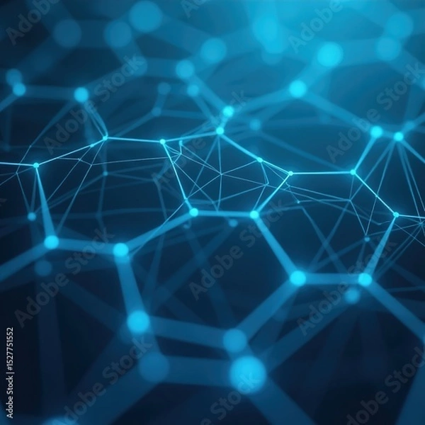 Obraz abstract blue background with stars