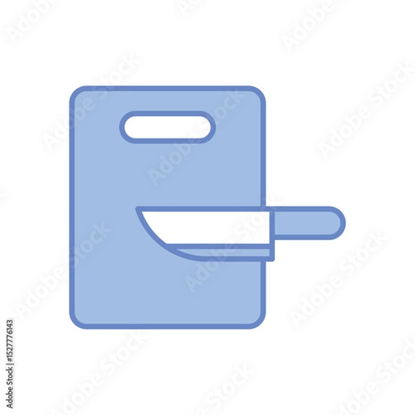 Obraz Cutting Board Vector icon