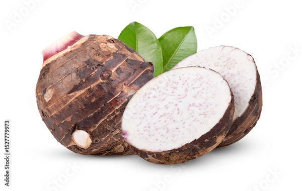Fototapeta Taro isolated on transparent png