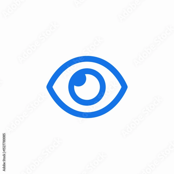 Obraz view content icon sign vector