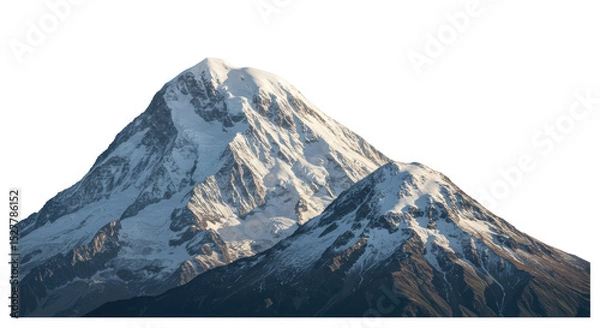 Obraz Isolated Snowy Mountain Peak
