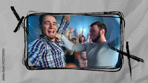 Obraz Dynamic Grunge Transition 01