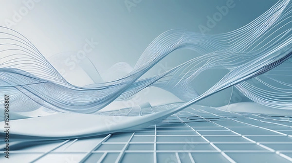 Obraz abstract blue background