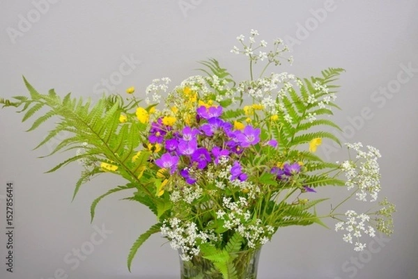 Obraz Bouquet of wildflowers for Midsommar.