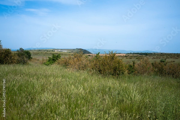 Obraz Plateau du Larzac, causse du Larzac, parc naturel régional des Grands Causses, 12, Aveyron, France