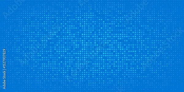 Fototapeta Blue Math Dot Pattern Background Mathematics Design Elements. Medical