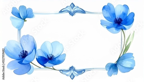 Obraz 額縁のある風景素材