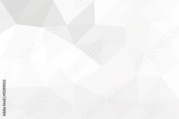 Obraz Light-colored vector background in low poly style