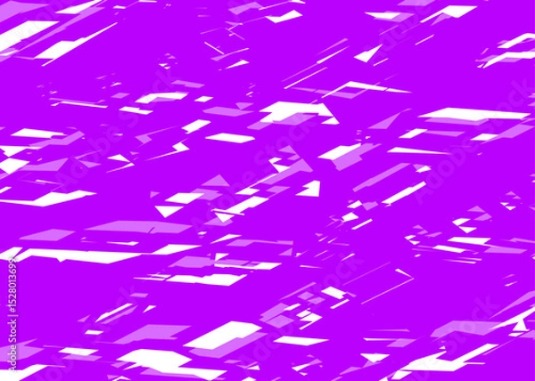 Fototapeta Minimalist background with abstract and irregular rough lines pattern. Abstract broken path pattern