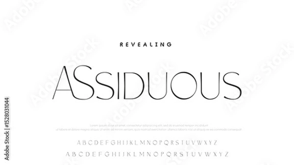 Fototapeta Luxury alphabet letters font and number. Typography elegant wedding classic lettering serif fonts decorative vintage retro concept. vector illustration