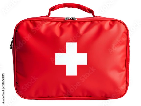Obraz first aid kit isolated