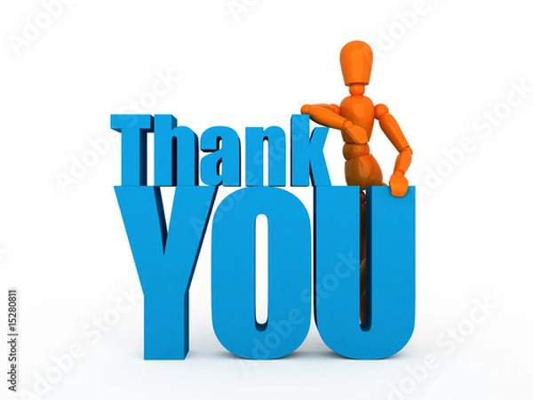 Obraz Thank you very much!