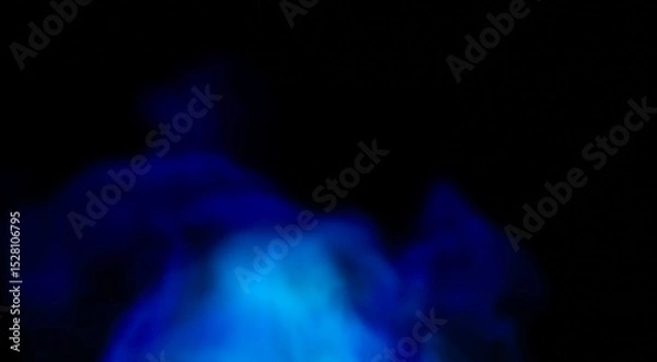 Obraz fog vortex: volumetric simulation [ice frost] still