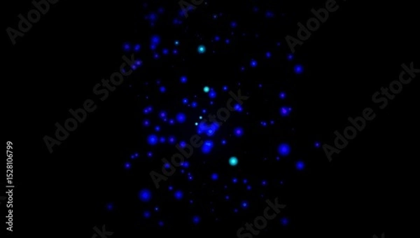Obraz forest spirits: rising particles [swirling anima] still