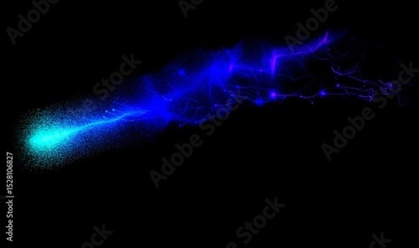 Fototapeta comet signature: skyfall enigma [the first recovery] still