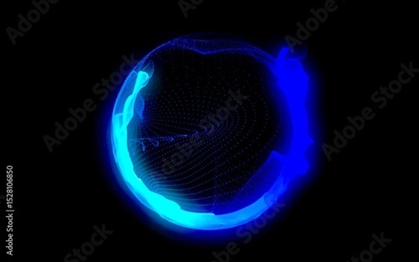 Obraz arcane orb prime: glitch sequence [particle simulation loop] still i