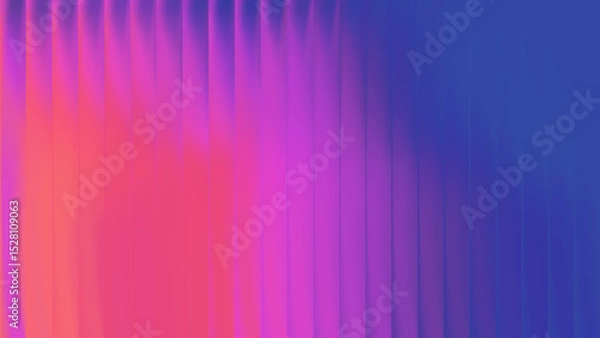Fototapeta Glass Neon Fractal Gradient Background Abstract Blur Pattern. Blue Aura Glossy mesh hologram effect with multicolored fluid distortion. Neon poster wallpaper featuring soft prism light.