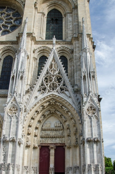 Fototapeta abbatiale de Mantes-la-Jolie