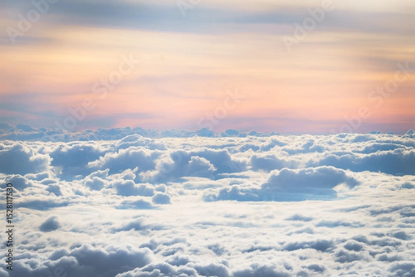 Obraz Cloud sea at sunset