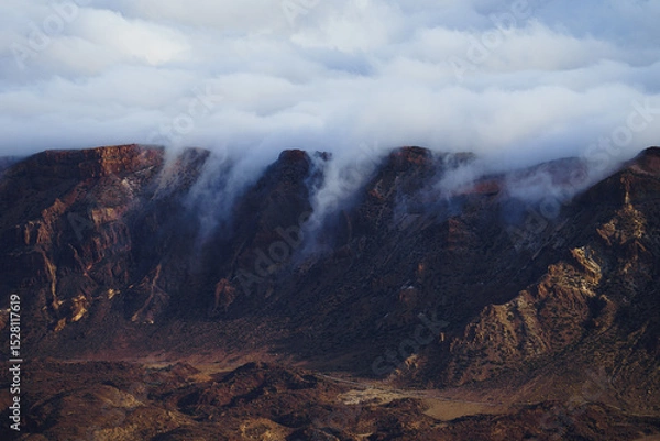 Obraz Teide National Park under the clouds
