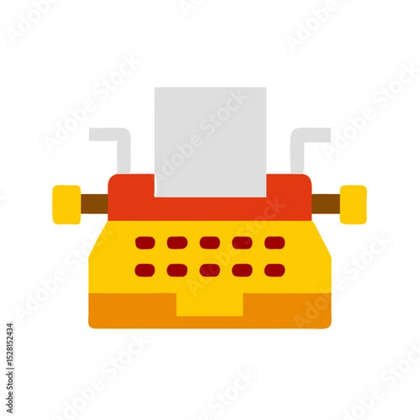 Obraz type icon colored shape icon