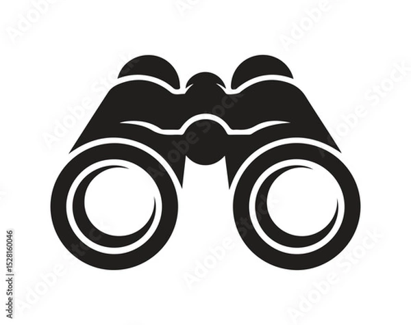 Obraz Binocular vector icon