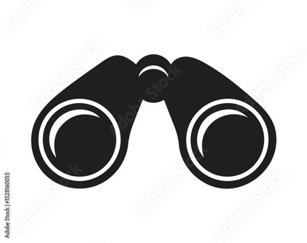 Fototapeta Binocular vector icon