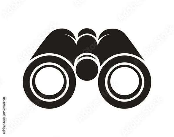 Fototapeta Binocular vector icon