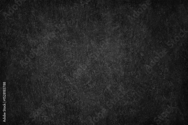 Obraz Black white dark gray stone surface texture background. Close-up. Rough grunge rough solid hard old. Simple minimal. Industrial building construction business. Design. Template. Blank.