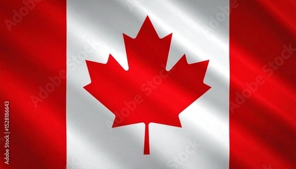 Fototapeta flag of canada
