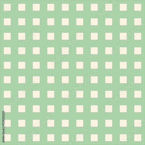 Obraz "Seamless Geometric Pattern with Multicolor Squares on coloring background  – Repeating Abstract Tile Design for Modern Digital Art, Wallpaper, and Textile Prints"