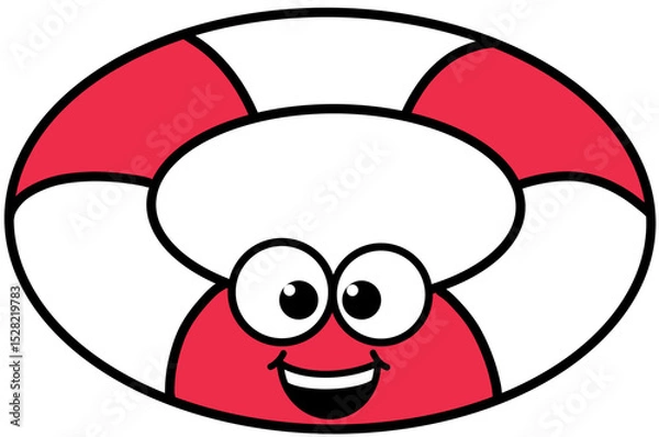 Obraz Cute lifebuoy