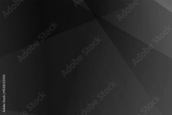Obraz Abstract black and grey on light silver background modern design. Vector illustration eps 10.