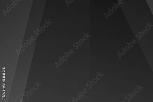 Obraz Abstract black and grey on light silver background modern design. Vector illustration eps 10.