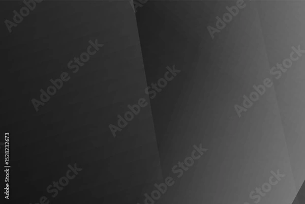 Obraz Abstract black and grey on light silver background modern design. Vector illustration eps 10.