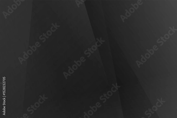 Obraz Abstract black and grey on light silver background modern design. Vector illustration eps 10.