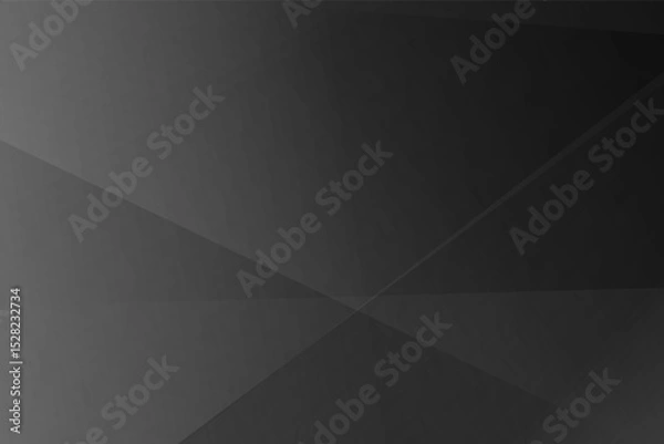 Obraz Abstract black and grey on light silver background modern design. Vector illustration eps 10.