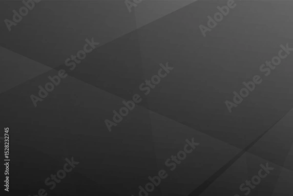 Obraz Abstract black and grey on light silver background modern design. Vector illustration eps 10.
