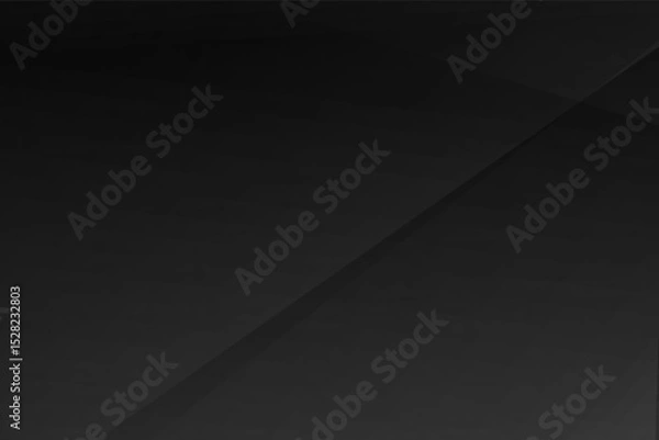 Obraz Abstract black and grey on light silver background modern design. Vector illustration eps 10.