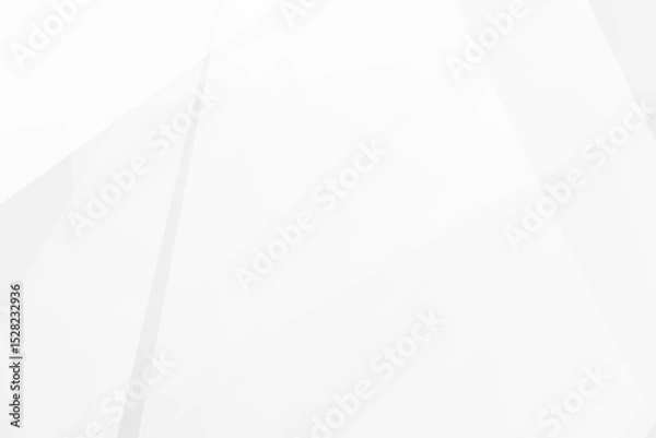 Obraz Abstract white and grey on light silver background modern design. Vector illustration eps 10.