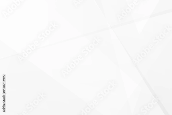 Obraz Abstract white and grey on light silver background modern design. Vector illustration eps 10.