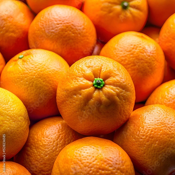 Obraz Fresh oranges fill the frame.