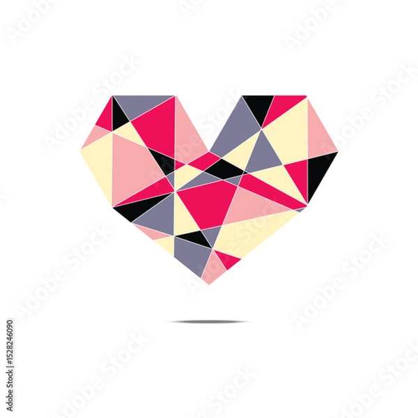 Obraz abstract background texture geometric grunge style