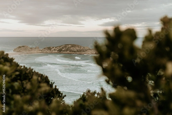 Fototapeta beach at sunset