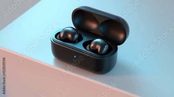 Obraz close up of a Air Pods