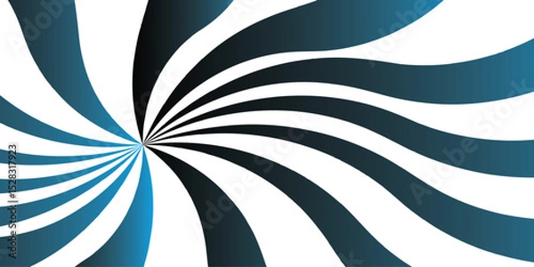 Fototapeta Abstract background with rays retro starburst. Funky ray elements, circle motifs.Spiral radial striped backdrop design. Funky ray elements, circle Spiral. Sunset light retro design.