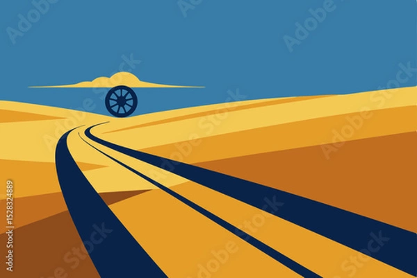 Obraz the road to the sky