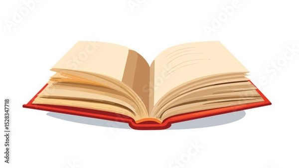 Fototapeta Professional Book Icon Vector Illustration for Creative Design Projects